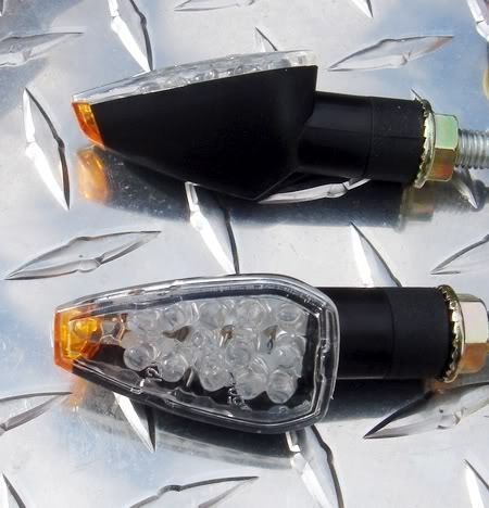 LED Tip Signals R1 R6 R3 FZ6R FZ8 FZ1 GSXR SV650 ZX6R Z1000 CBR 600RR GROM 675