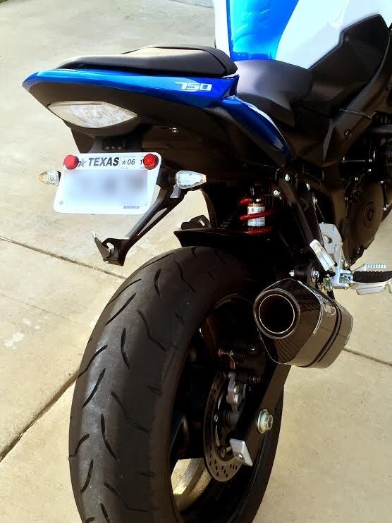 2011 - 2016 GSR750 Fender Eliminator Tail Tidy GSR 2015 GSX 750 GSXS750 GSX-S