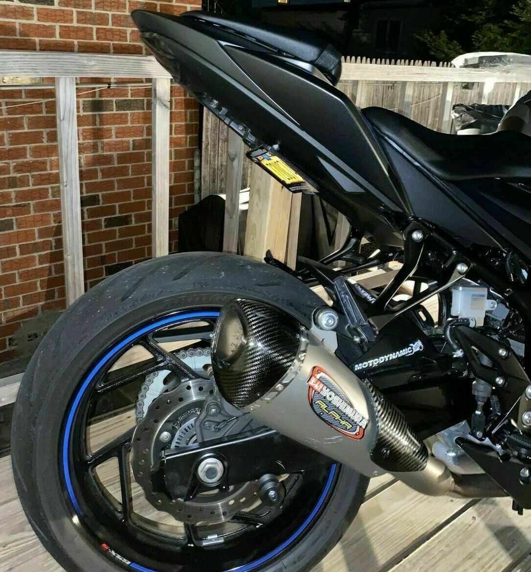 2011 - 2024 GSX-R 600 Reverse Fender Eliminator L1 L2 L3 L4 L5 L6 L7 L8 GSXR600