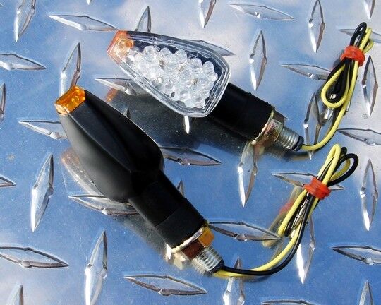 LED Tip Signals R1 R6 R3 FZ6R FZ8 FZ1 GSXR SV650 ZX6R Z1000 CBR 600RR GROM 675