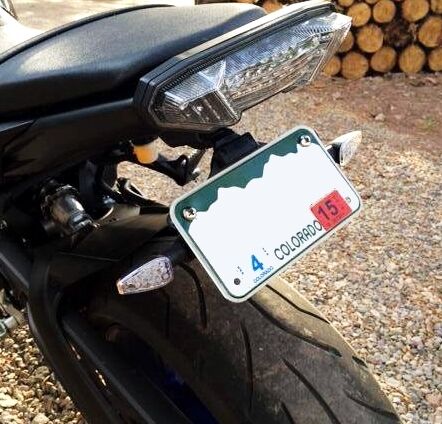 Yamaha MT09 FZ09 LED Fender Eliminator / Tail Tidy / Plate Bracket MT-09 FZ-09