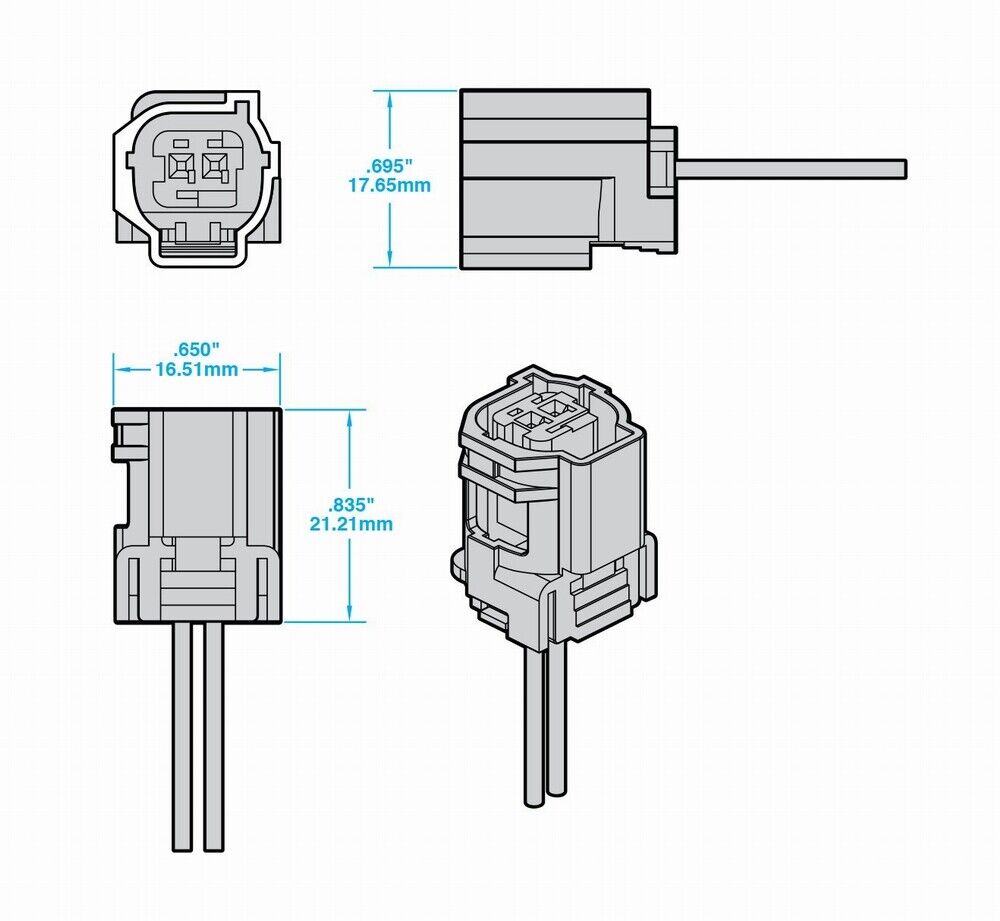 2022 + Yamaha R3 Turn Signal Adapter Plugs / Indicator Connectors 2023 2024