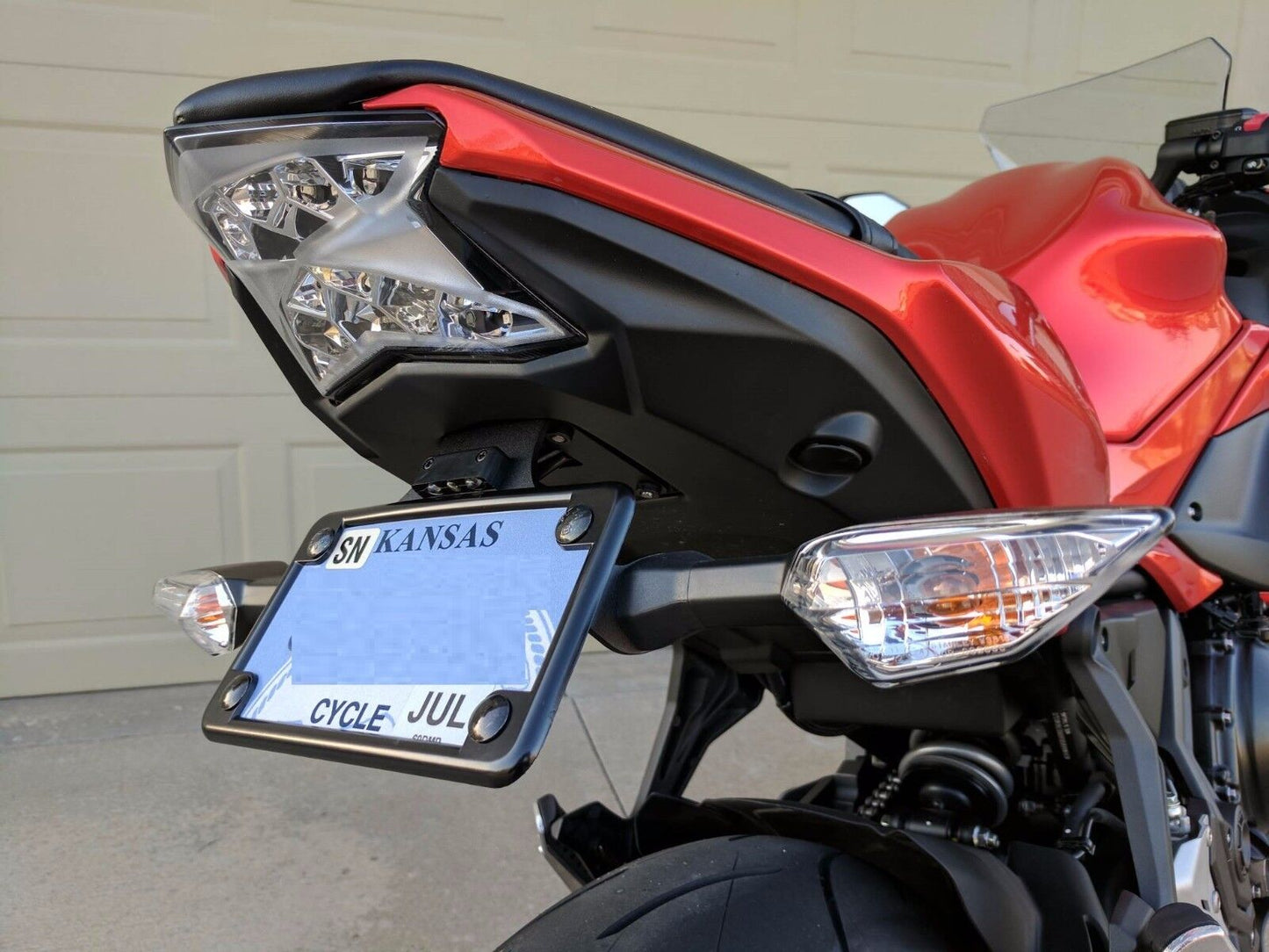 2017 + Kawasaki Ninja 650 Z650 Fender Eliminator / Tail Tidy 650L 650R ABS