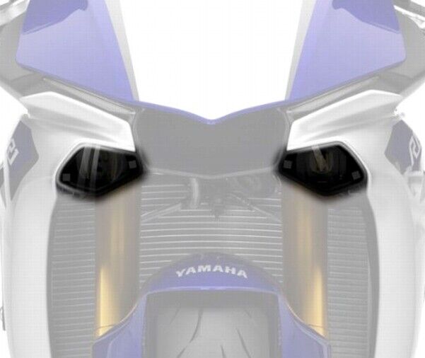Yamaha 2015 - 2019 R1 Dark Tinted Headlight Covers 2016 2017 2018 R1M R1S