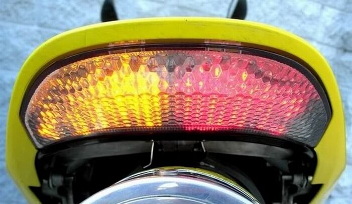 Honda 2003-06 CBR 600RR 2004-07 1000RR Integrated LED Tail Light CBR600 Clear