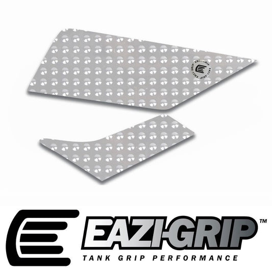 2023 + Triumph Street Triple 765 R / RS Eazi-Grip Evo Tank Traction Pads - Clear