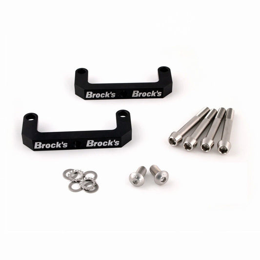 H2 ZH2 & ZX-14R SE Brock's Radial Caliper Lowering Strap Brackets H2R ZX14R ZX14