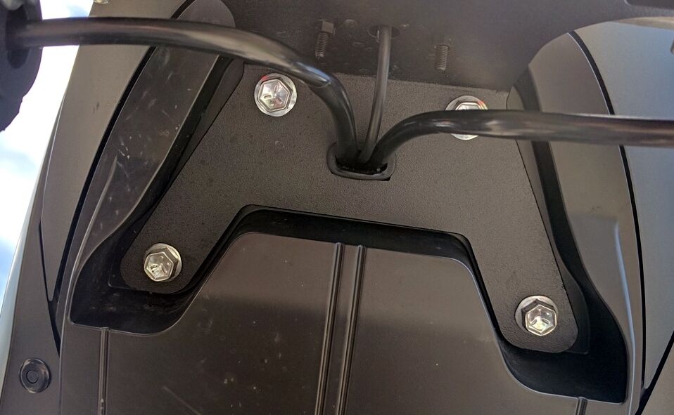 2016 - 2024 SV650 Fender Eliminator Plate Bracket Tail Tidy SV 650 SV650X