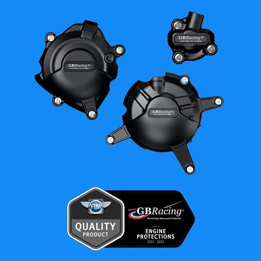 2015 - 2022 Yamaha R3 / MT-03 GB Racing Engine Case Cover Slider Set  MT03 FZ03