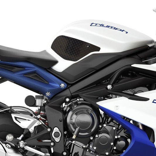 2013 + Daytona 675 675R Eazi-Grip Evo Tank Grip 660 675 765 Street Triple  Black
