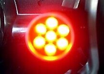 Raptor LED Shift Light R1 GSXR HAYABUSA 1400 ZX10 ZX12 ZX14 CBR RC51 VRod- Red