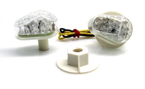 Yamaha Flush Mount LED Turn Signals R1 R7 R6 R3 TENERE 700 XTZ700 XJ6 FZ6R Clear