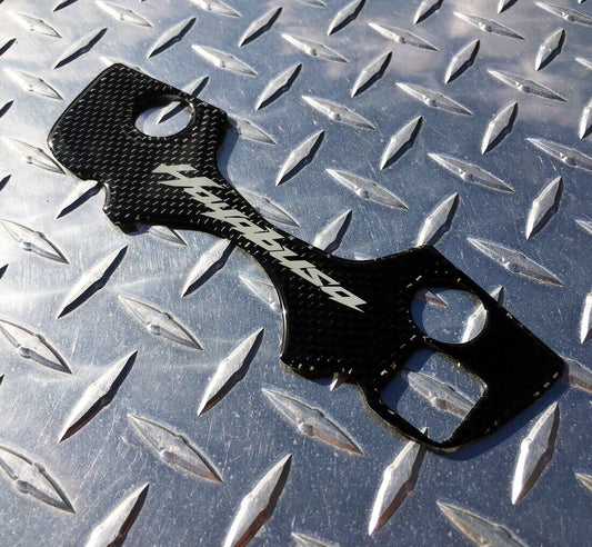 Gen 2 Hayabusa 2008 - 2020 Real Carbon Fibre Yoke / Triple Clamp Pad Protector