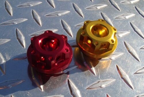 RED Suzuki Oil Cap GSXR HAYABUSA TL GSR750 GSXS SV650 SV1000 GSX1400 650F RM125