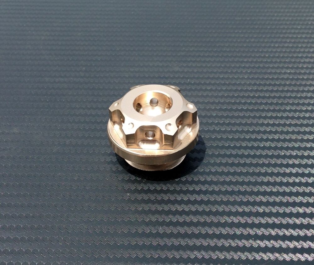 Ti Yamaha Oil Filler Cap / Plug - R1 R6 FZ1 FZ8 FZ6 XJ6S FZ6R FJR1300 MT01 XJR