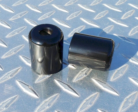 Black Weighted Bar Ends R1 R3 R6 R7 MT09 CBR 600RR 1000RR DL1000 HAYABUSA SV650