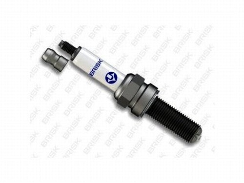 2 x BRISK AAOR10LGS Spark Plugs For Ducati Hyperstrada Hypermotard 796 821 939
