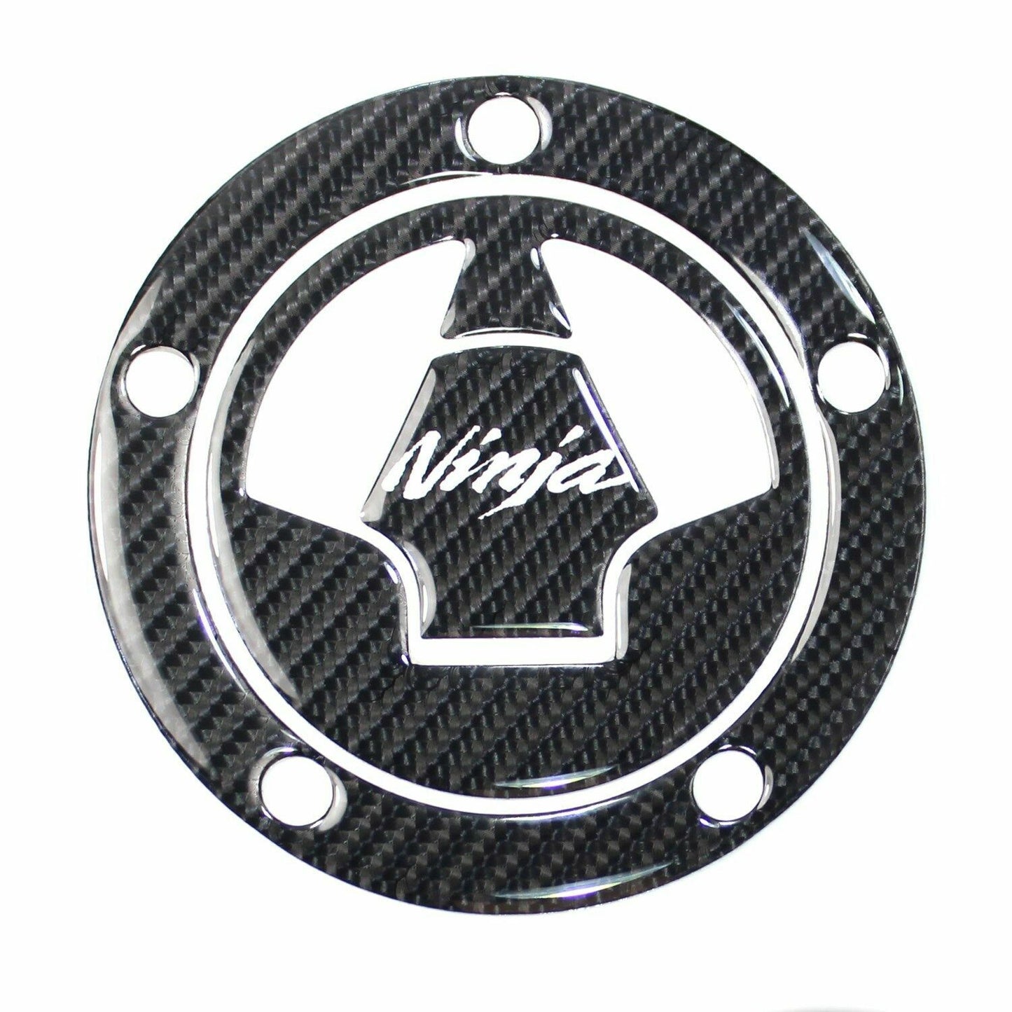 Ninja REAL Carbon Fuel Gas Cap Pad ER6N Ninja 650R ER6 VERSYS 650 1000 VULCAN S