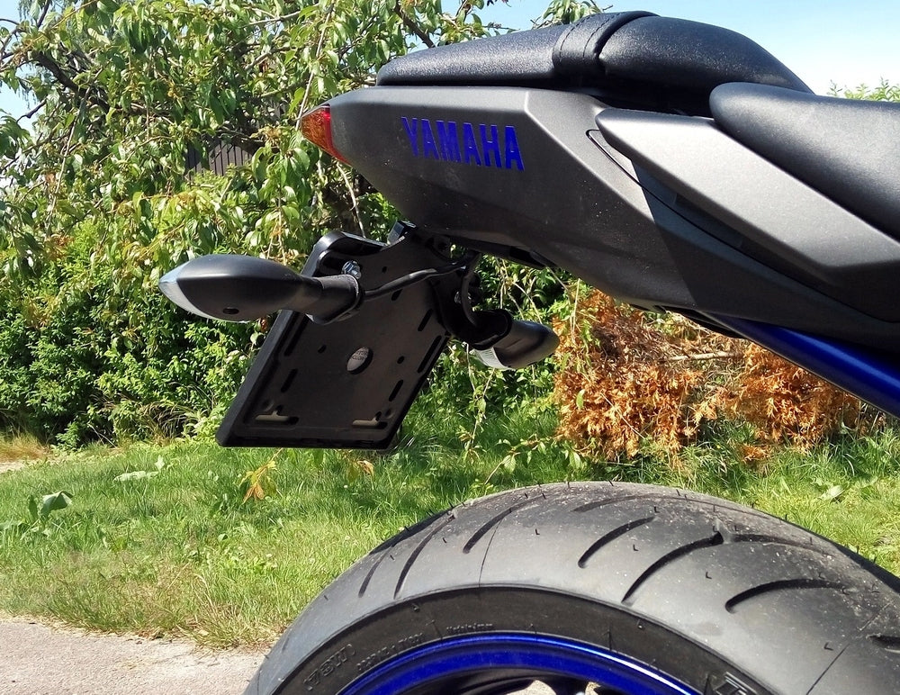 Yamaha MT07 FZ07 FJ07 Fender Eliminator Tail Tidy Plate Bracket MT-07 FZ-07