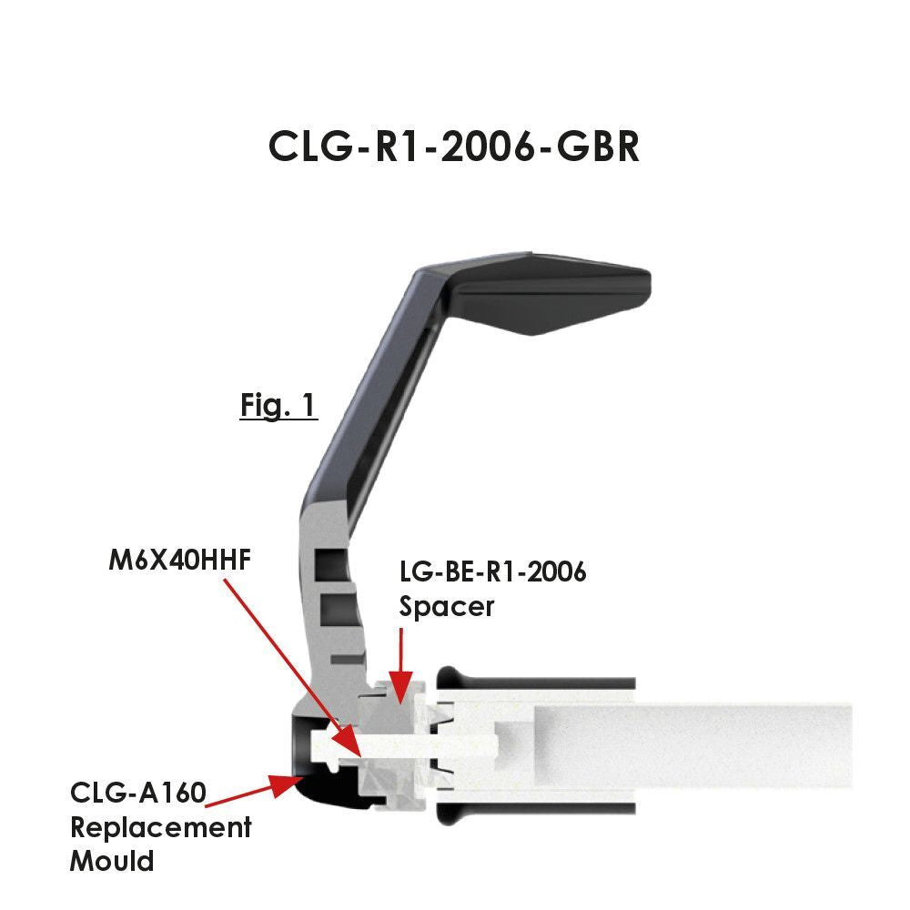 GBRacing Lever Guard - Yamaha R1 R6 R3 R1S R1M Clutch Protector GB Racing