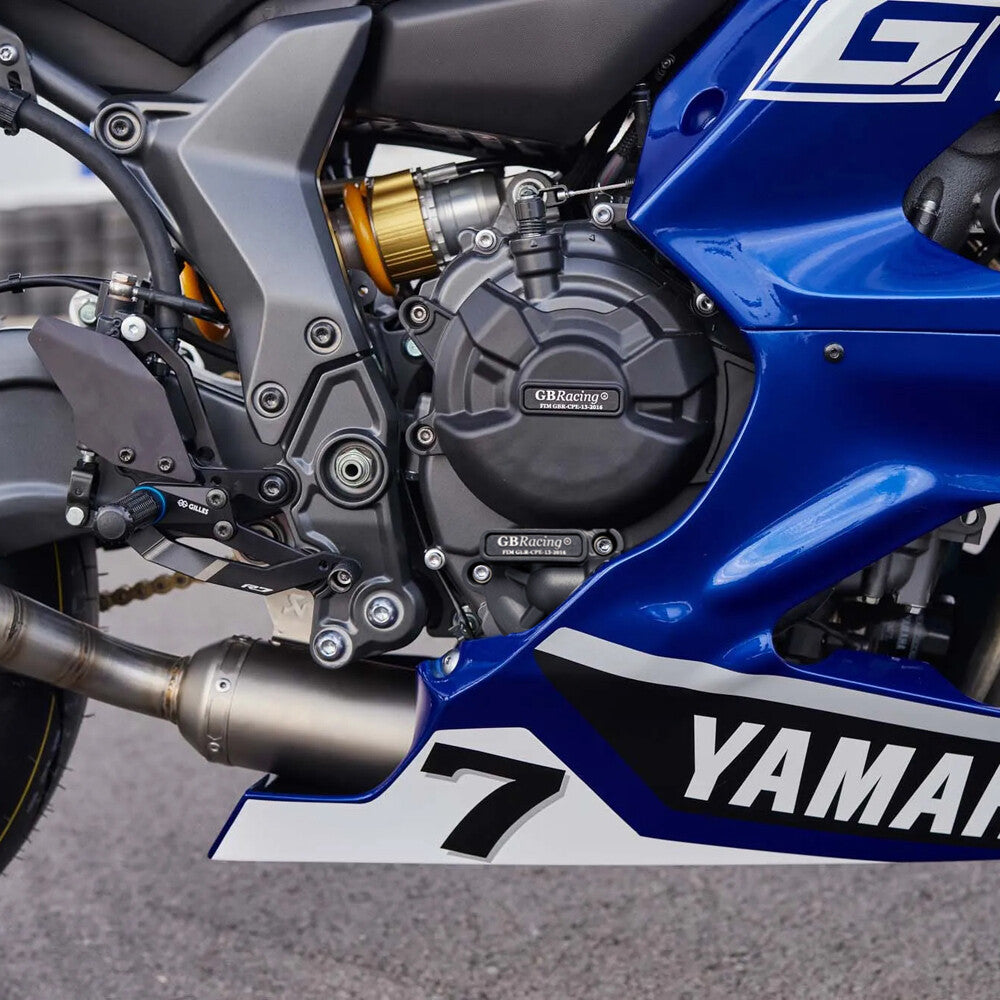 Yamaha R7 MT-07 GB Racing Engine Case Cover Sliders - MT07 FJ07 Tracer XSR700R