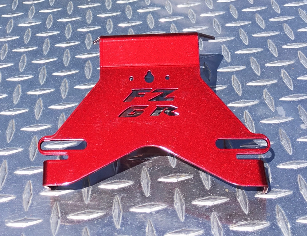 Yamaha 2009-2016 FZ-6R Fender Eliminator / Tail Tidy / Plate Bracket FZ6R - Red