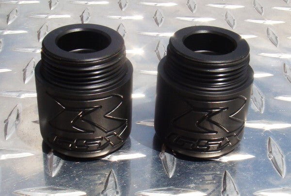 Replacement Frame Slider Tips - 250R 300 650R ZX6 ZX10 ZX14 GSXR R1 600RR 1000RR