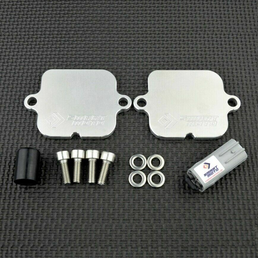 CBR 600F SMOG Block Off Plates PAIR AIS Eliminator Kit 2011 - 2016 Honda CBR600F