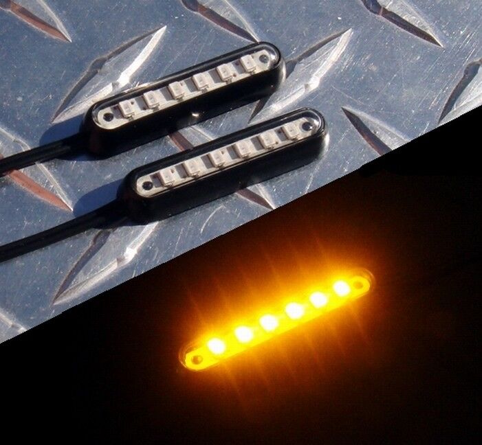 Surface LED Turn Signals R1 R6 R3 MT09 GSXR 400 650R ZX6 ZX10 Z1000 CBR 1098 675