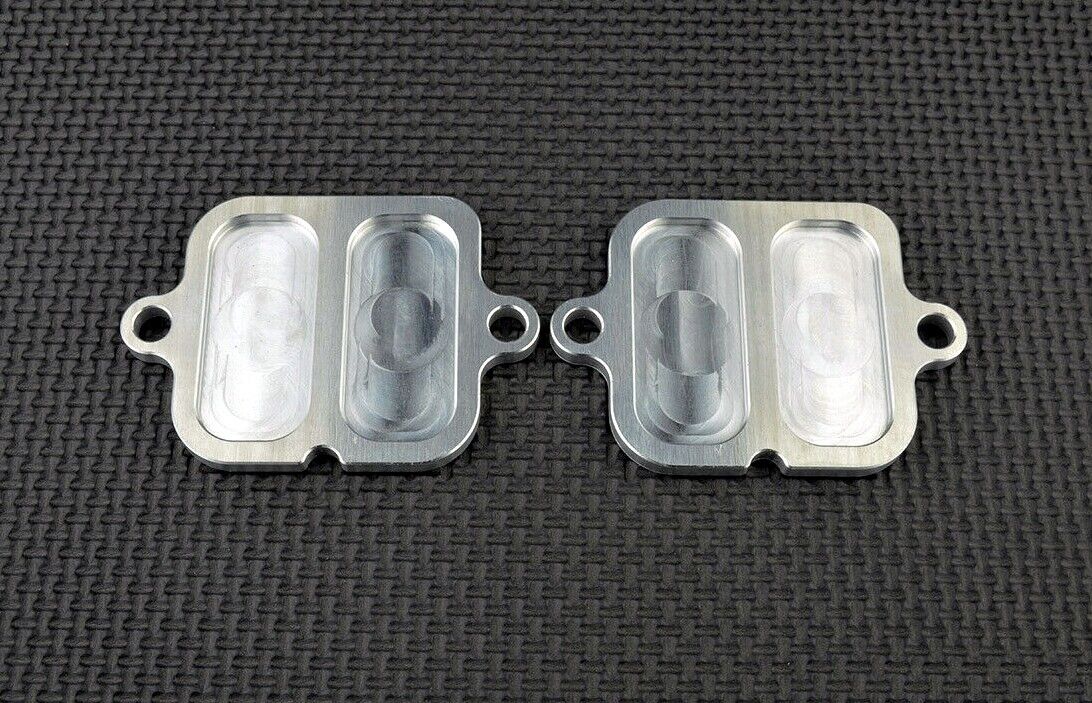 Honda CBR 929RR 954RR SMOG Block Off Plates PAIR AIS Eliminator CBR929 CBR954 RR