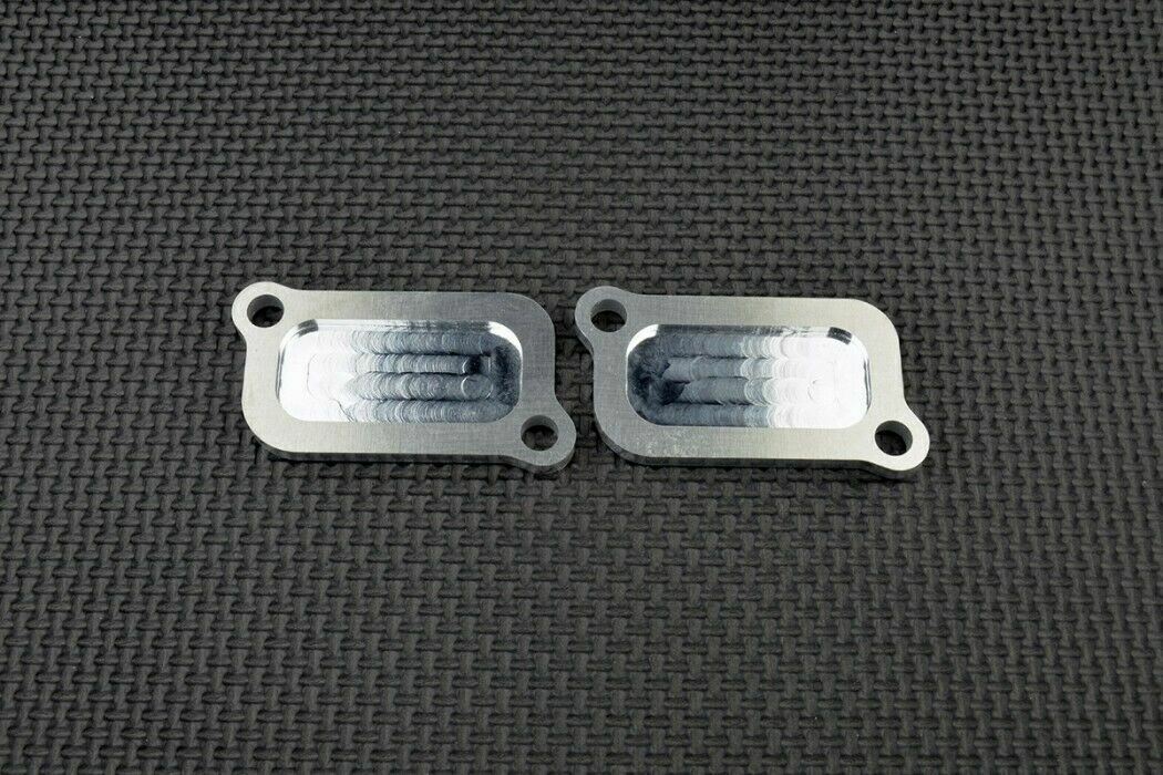 Honda TRANSALP 600 & NT650V DEAUVILLE SMOG Block Off Plates PAIR AIS Kit XL650V