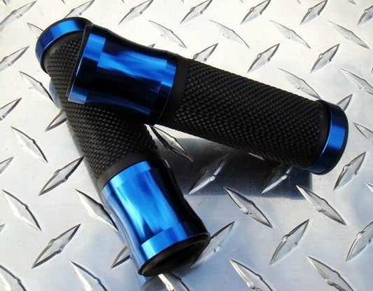 Blue Grips GSXR Hayabusa SV650 CBR 600RR 1000RR R1 R6 R3 FZ6R MT10 ZX6 ZX10 ZX14