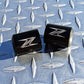 Z Logo Bar Ends Sliders - Z250 Z300 Z400 Z650 Z750 Z800 Z900 Z1000 ZH2 Kawasaki