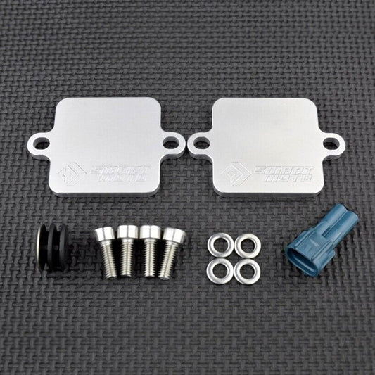 Kawasaki ZX-14 R SMOG Block Off Plates PAIR AIS Valve Eliminator Kit ZX14 Ninja