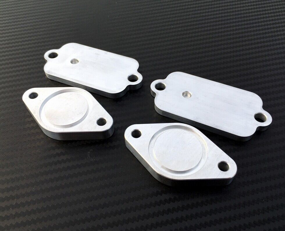 Suzuki M109R C109R SMOG Blanking Plates PAIR Eliminator SAS Block Off Boulevard