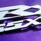 GSX-R Silver Cut-Out Heel Guards / Ankle Plates GSXR 600  750 1000