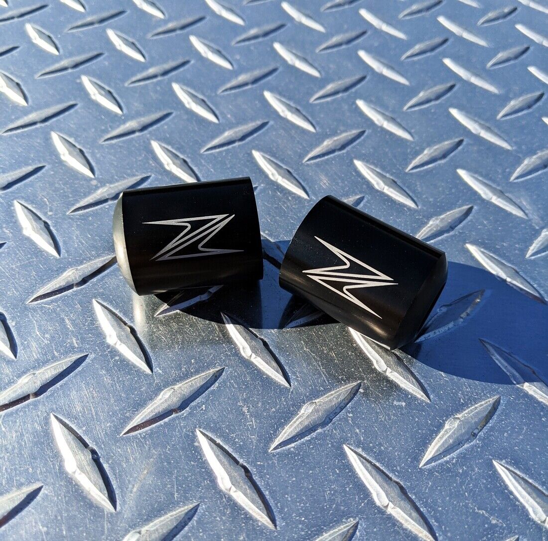 Z Logo Bar Ends Sliders - Z250 Z300 Z400 Z650 Z750 Z800 Z900 Z1000 ZH2 Kawasaki