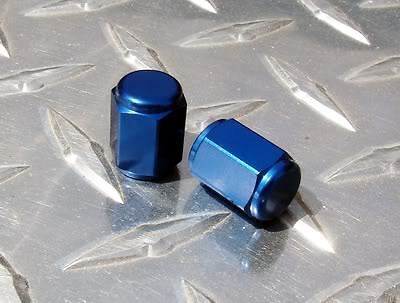 BLUE Valve Caps CBR F4 RC51 GSXR TLR SV650 R1 R6 FZ1 FZ6 ZX10 Z1000 ZX14 GT650