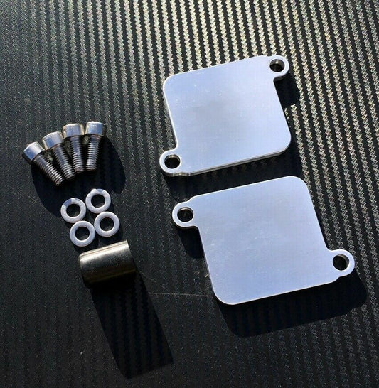 Suzuki GSX1400 SMOG Block Off Plates PAIR Eliminator AIS Valve Kit GSX 1400