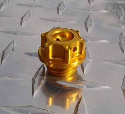 GOLD Honda Oil Cap - CBR VTR RC51 F3 F4 F4i 600RR 900RR 929 954 1000RR CB1000R