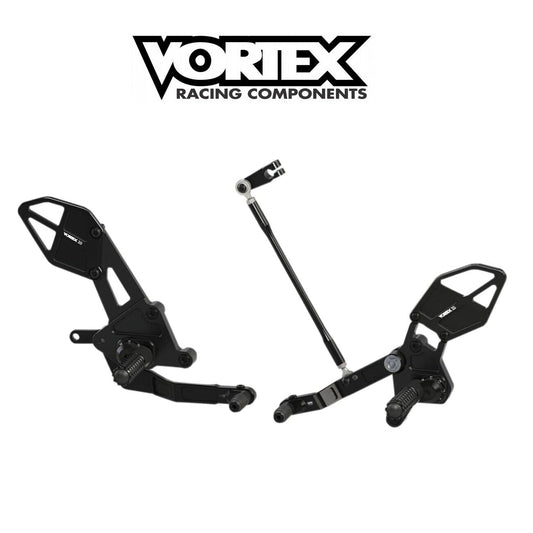 VORTEX V3 Rearsets - Yamaha MT-07 XSR700 FZ-07 Rear Sets / Foot Pegs MT07 FZ07