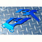 Yamaha '07-08 R1 Candy Blue Heel Guards / Ankle Plates 2007 2008 YZF-R1