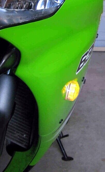 Kawasaki Flush Mount LED Turn Signals - ZX6 636 ZX7 ZX9 ZX12 ZX6R ZX12R Z1000