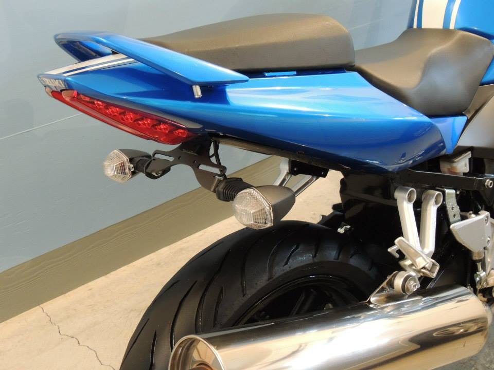 SV 650 1000 Low Profile Fender Eliminator / Tail Tidy SV650 SV1000 BLUE