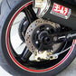 Red CHROME Hayabusa Kanji Logo Rim Stripes / Tape - Suzuki GSXR GSX1300R BUSA