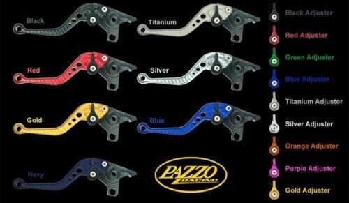 PAZZO Levers - YAMAHA R3 FZ6 FZ6R XJ6S FZ8 FZ1 MT03 SuperTenere XT1200ZE V-MAX