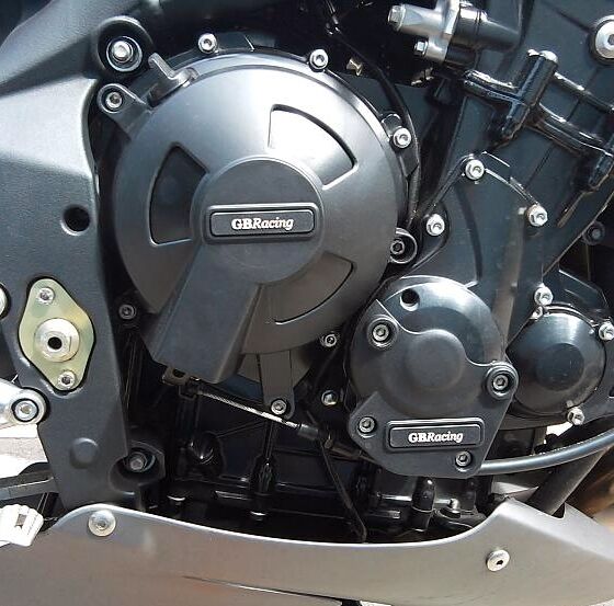 GB Racing 2006-2010 Triumph 675 & Street Triple / R Engine Case Cover Slider Set