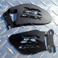 GSXR Logo Heel Guards / Ankle Plates GSX-R 600 750 1000 - Black