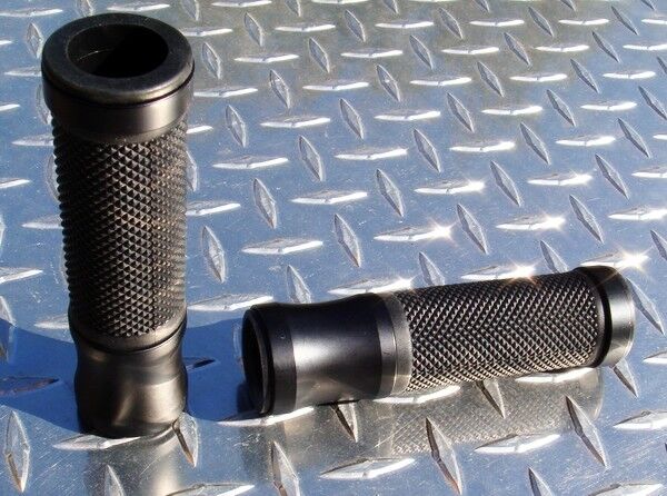 Black HYBRID Grips GSXR CBR 1000RR 675 R1 R6 FZ6R MT09 FZ09 300R ZX10 ZX14 Z1000