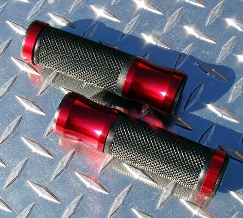 Red Grips GSXR GSXS 600RR 1000RR 675R R1 R6 R3 FZ8 MT07 FZ09 FZ1 ZX6 ZX10 ZX14